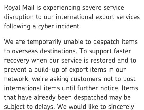 International Orders